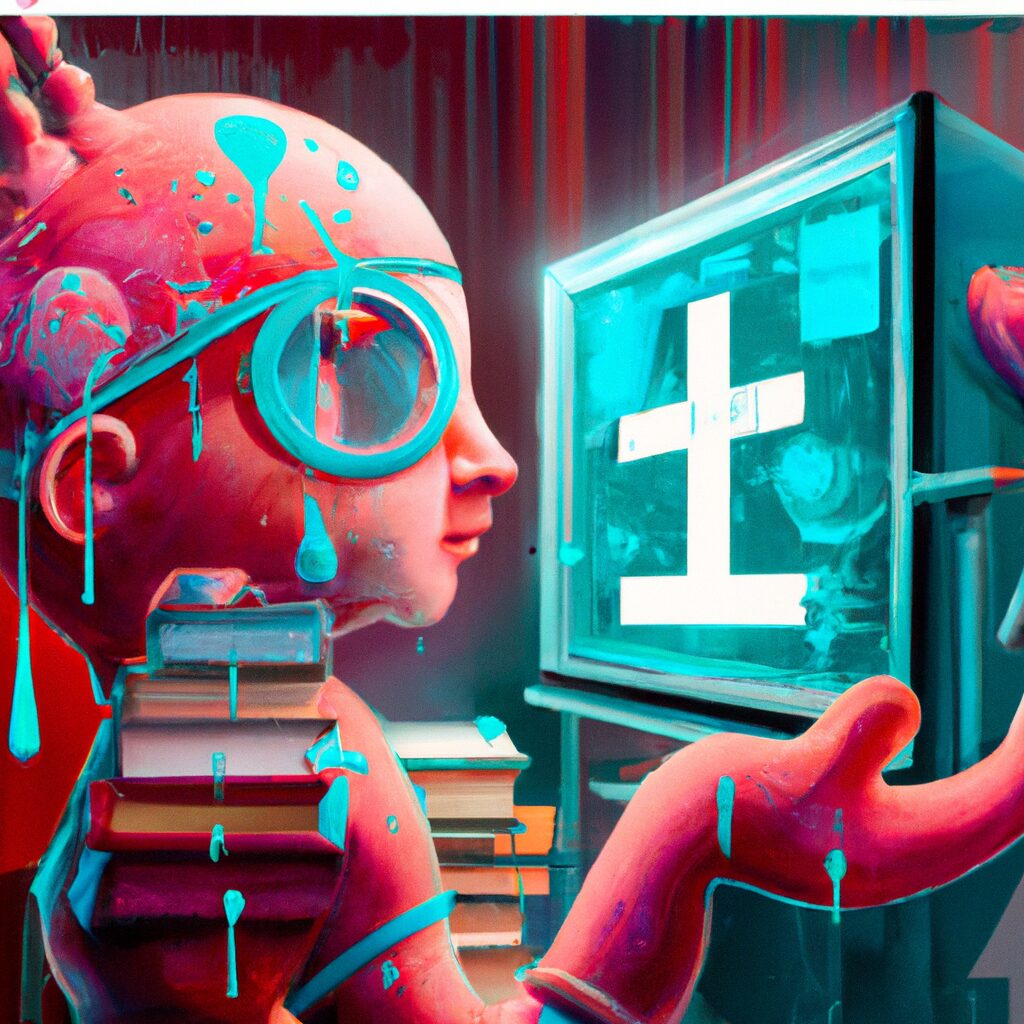 Arte Digital de uma pessoa lendo Livros sobre analise fundamentalista