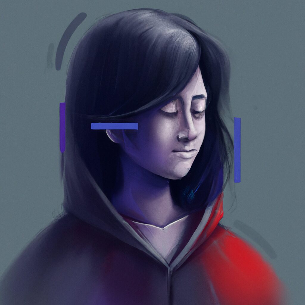 Arte Digital de uma pessoa lendo Livros sobre