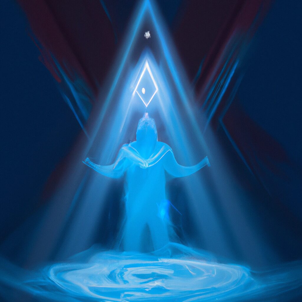 Desenho de alguém lendo