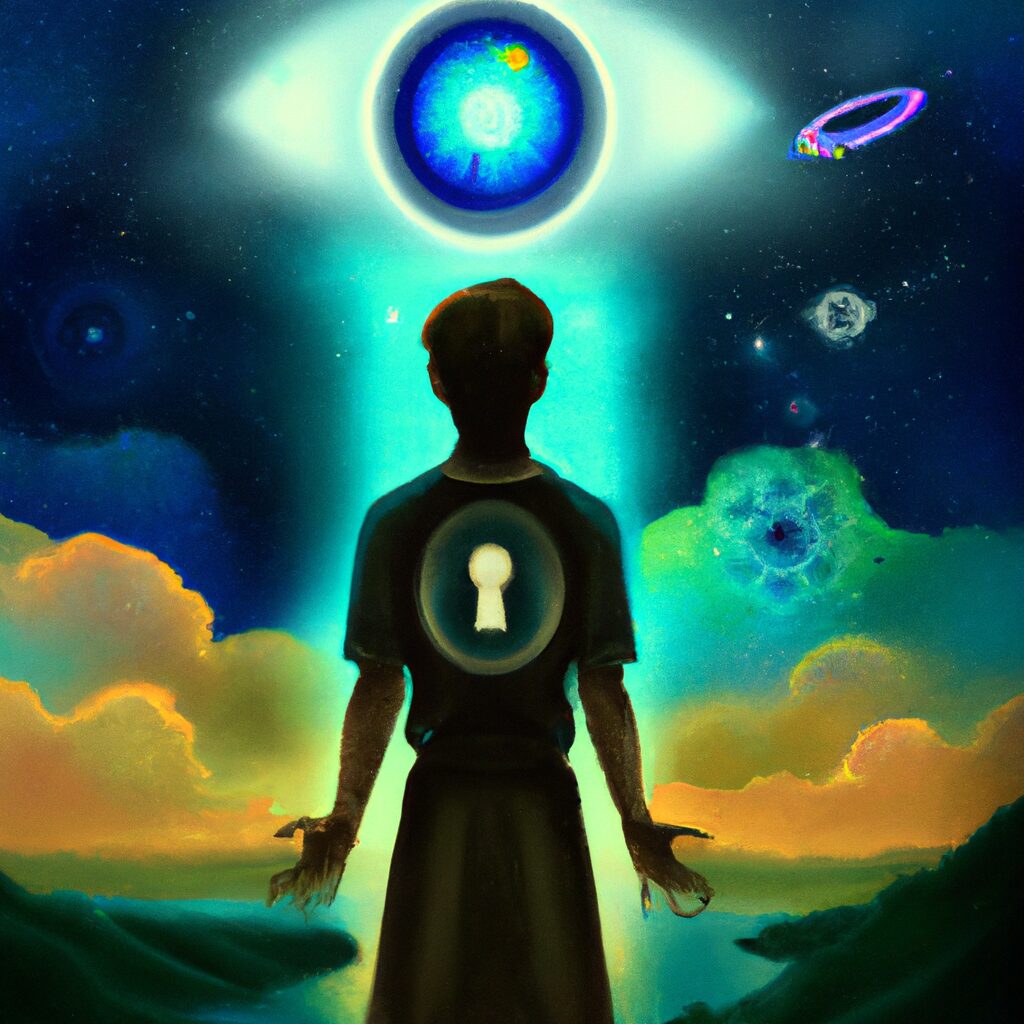 Desenho de alguém lendo