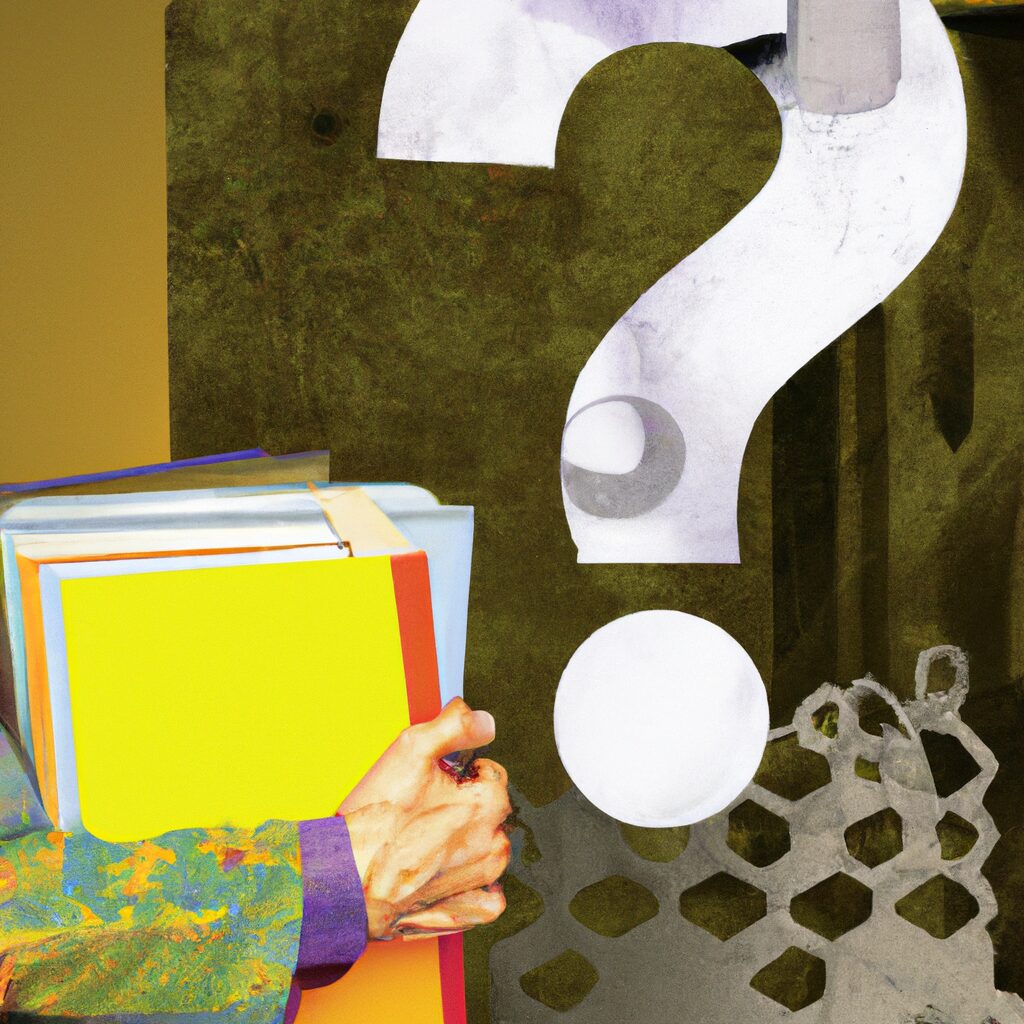 Arte Digital de uma pessoa lendo Livros sobre