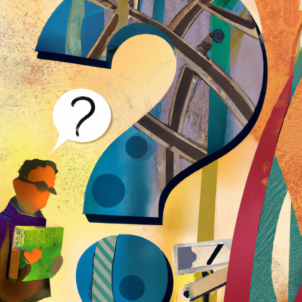 Arte Digital de uma pessoa lendo Livros sobre