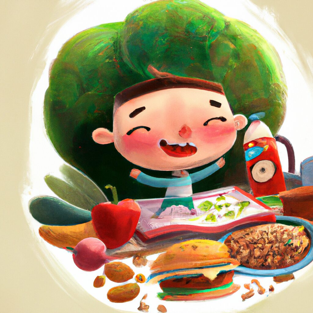 Desenho de alguém lendo