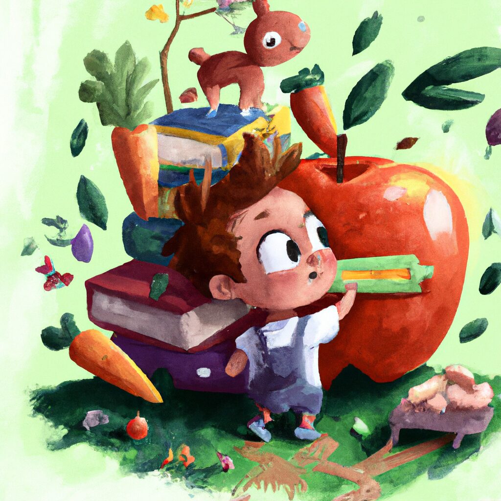 Desenho de alguém lendo