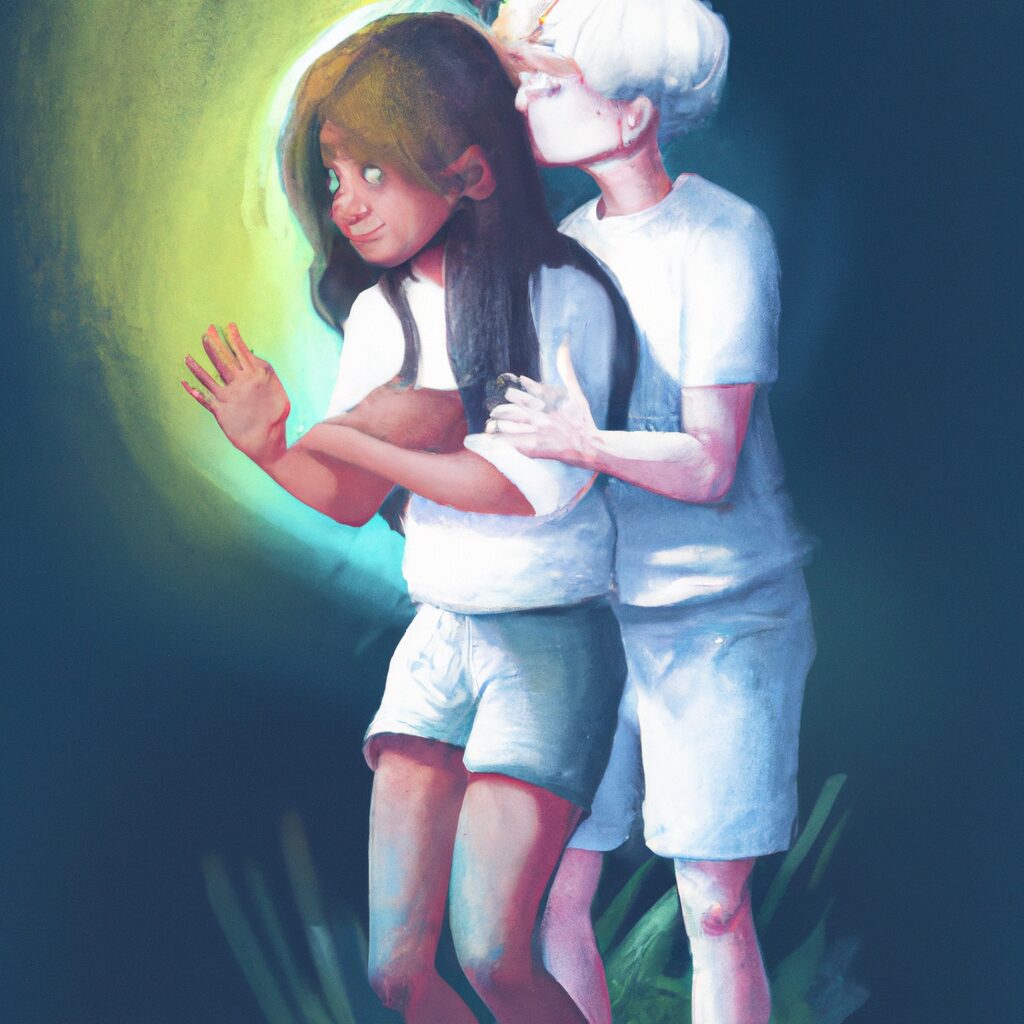 Desenho de alguém lendo 