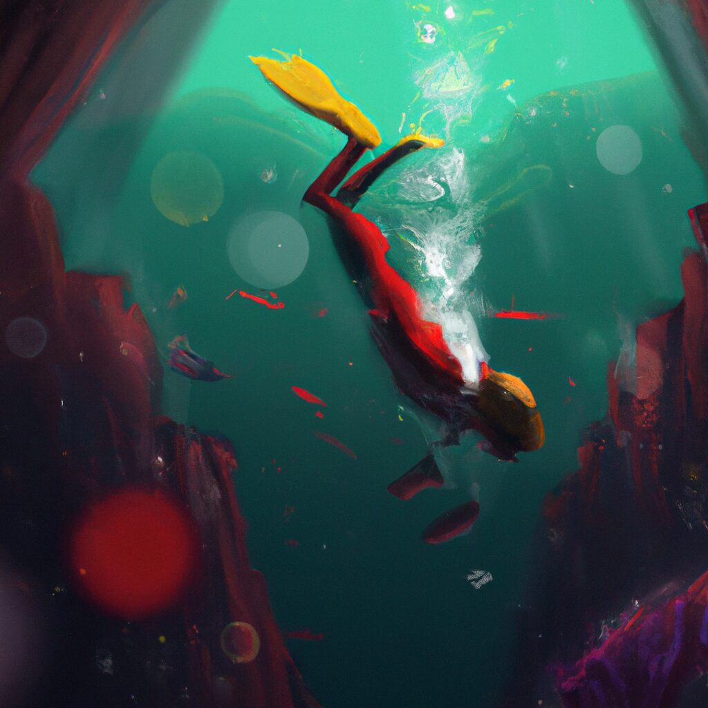 Desenho digital de uma pessoa com um livro aberto sobre