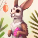 Livros para Uma Páscoa Inesquecível: Descubra os Melhores! Desenho digital de uma pessoa com um livro aberto sobrepascoa