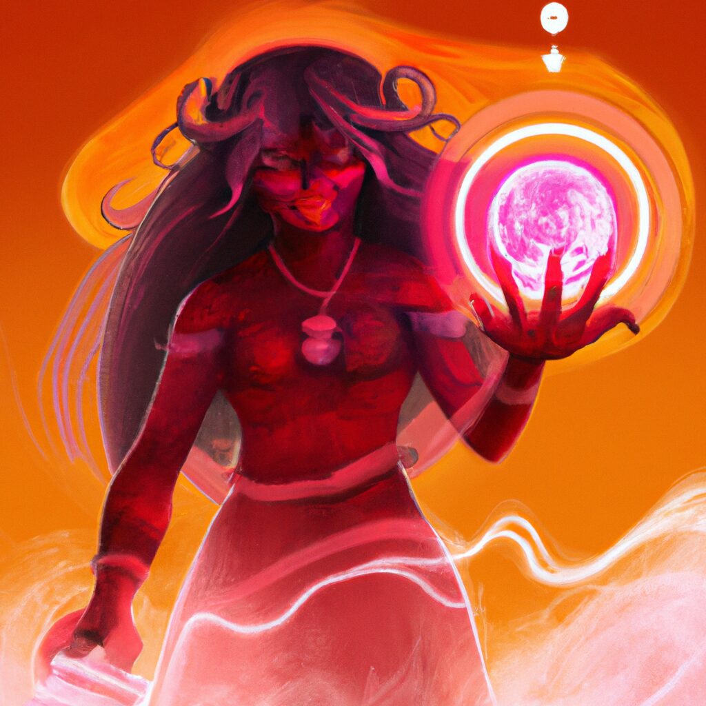 Desenho digital de uma pessoa com um livro aberto sobre