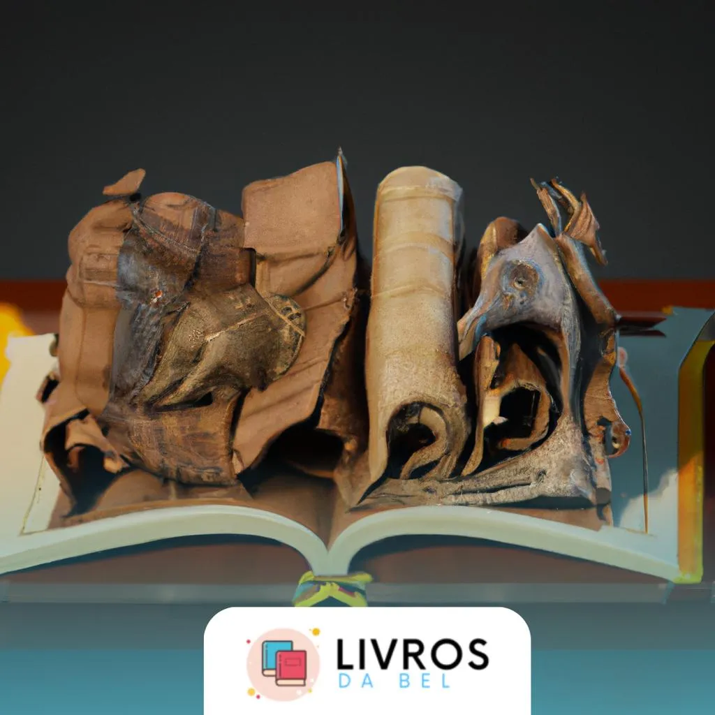 capa do post "Descubra os tesouros da Idade do Ferro: Os melhores livros de história!" com uma ilustração