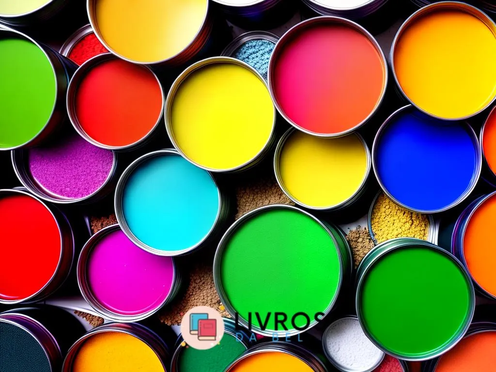 capa do post "Descubra a Magia das Cores: Os 10 Melhores Livros para Comprar" com uma ilustração