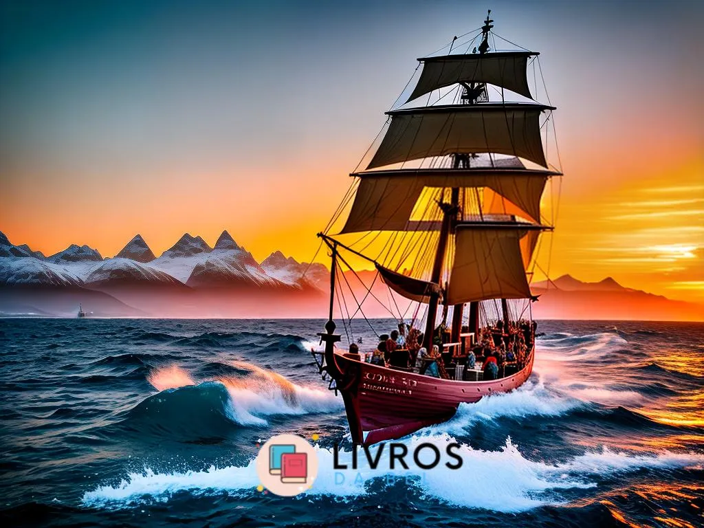 capa do post "As 7 melhores obras sobre a história dos Vikings para adquirir" com uma ilustração
